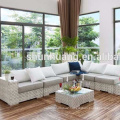 Villa rattan sofa sets wicker corner sofa garden furniture